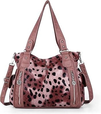 Angel Kiss Handbags for Women Hobo Purse Roomy Casual Shoulder Bags PU Tote Bag Crossbody Bag for Women on Amazon.ae - Price Tracker