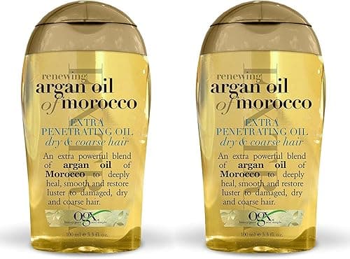 OGX Renewing Argan Oil of Morocco Extra Strength Penetrating Oil Dry, Coarse Hair (Pack of 2) on Amazon.ae - Price Tracker
