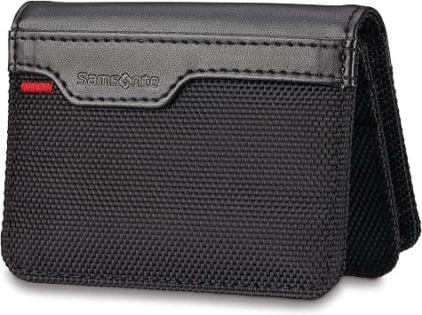 Samsonite Xenon Business Business Card Wallet, Black, One Size, Xenon 3 Business Card Wallet on Amazon - Best Deal Finder