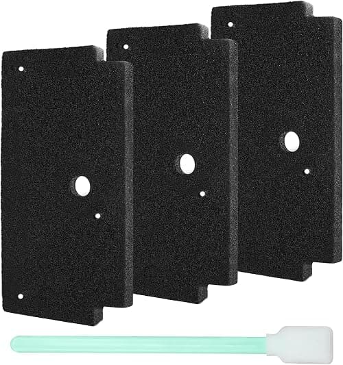 Pack of 3 12022801 Sponge Filter, 292 x 142 x 19 mm Sponge Filter Dryer Filter, Tumble Dryer Base Filter, Replacement Filter for Socket, for Bosch Siemens Heat Pump Dryer, with 3 Sponge Swabs على Amazon.ae - متتبع الأسعار