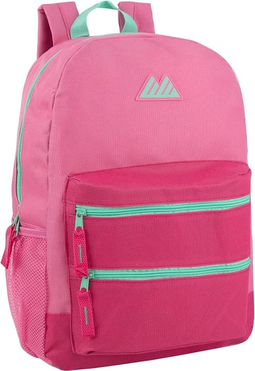 Colorful Big Backpack for School Kids, Multi Pocket Backpack for Elementary, Middle School Girls, Boys with Padded Straps on Amazon.ae - Price Tracker