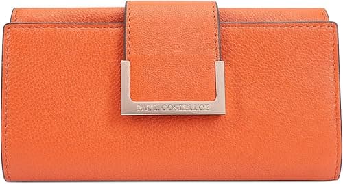 PAUL COSTELLOE Genuine Leather Women's Wallet - Designer RFID-Blocking Bifold Clutch with Multiple Card Slots & Zip Coin Pocket - Available in 6 Stylish Colours, Alto on Amazon.ae - Price Tracker