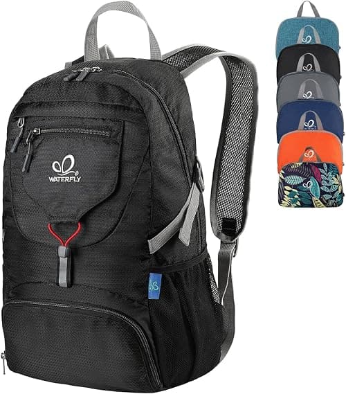 WATERFLY Small Lightweight Packable Backpack: 20l Ultra Light Foldable Travel Hiking Camping Daypack Day Pack for Man Woman on Amazon.ae - Price Tracker