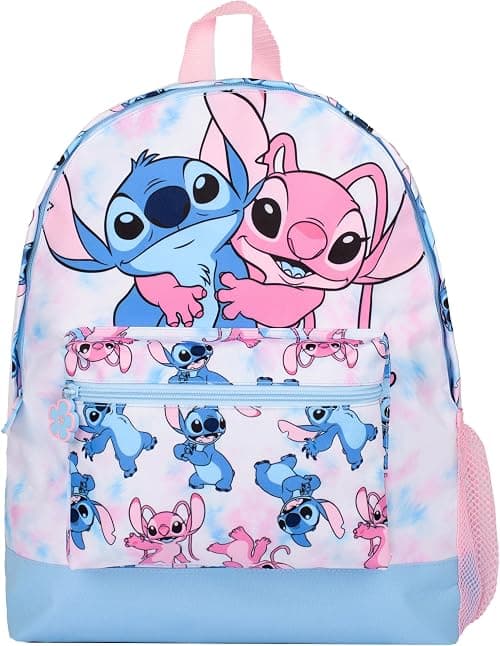 Disney Stitch School Bag Backpack for Boys & Girls 2 Compartment Travel Rucksack for Kids Adjustable Shoulder straps and Mesh Pocket on Amazon.ae - Price Tracker