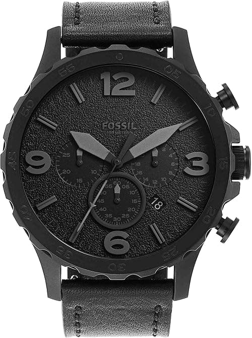 Fossil Men's Quartz Watch, Analog Display and Leather Strap JR1354 على Amazon.ae - متتبع الأسعار