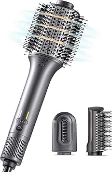 TYMO 3-in-1 Round Hot Air Brush, High-Speed Blow Out Styler & Straightener, Ceramic One Step Volumizer with 200M Negative Ion for Fast Drying, HC302 on Amazon.ae - Price Tracker