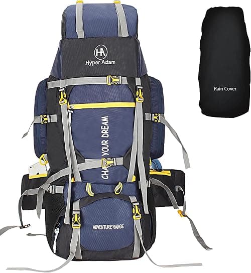 Hyper Adam 80L Travel Backpack for Outdoor Sport Camp Hiking Trekking Bag Camping Rucksack على Amazon.ae - متتبع الأسعار