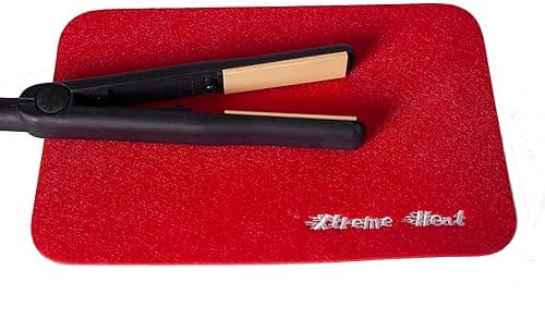 Extreme Heat Protection Cerise Flat MAT Safety Mat for GHD Hair Straighteners and Tongs etc on Amazon.ae - Price Tracker