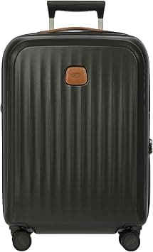 Bric's Taormina Spinner Carry-On Suitcase, Lightweight Expandable Hard Shell Luggage with Smooth 360° Wheels and TSA Lock, Olive, Carry-On, 21" Spinner Expandable on Amazon - Best Deal Finder