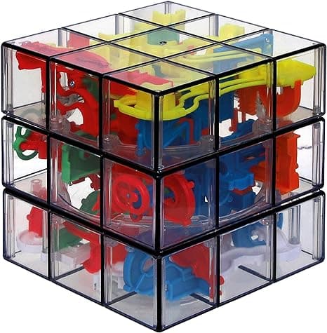 Spin Master Games Rubik’s Perplexus Fusion 3x3 Gravity 3D Maze Brain Teaser Puzzle Ball | Anxiety Relief Items Cool Stuff | Sensory Toys for Adults & Kids Ages 8+ on Amazon.ae - Price Tracker