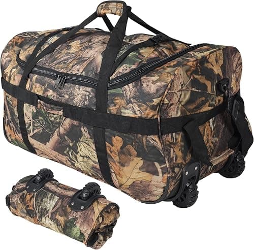 REDCAMP 85L/120L/140L Foldable Duffle Bag with Wheels, Large Travel Duffel Bag on Amazon.ae - Price Tracker