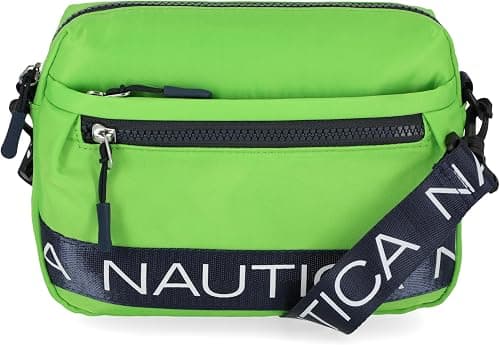 Nautica Womens Nautica Nylon Bean Bag Crossbody Bag With Adjustable Shoulder Strap Crossbody on Amazon.ae - Price Tracker