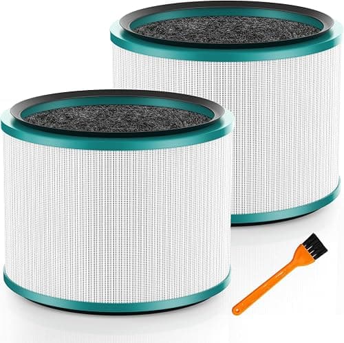 Colorfullife 2 Pack Replacement Filter for Dyson HP01, HP02, DP01, DP02 Desk Purifiers. Compare to Part # 968125-03 for Dyson Pure Cool Link Fans on Amazon - Best Deal Finder