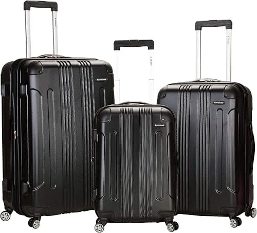 Rockland Hardside Expandable Luggage with Spinner Wheels, Multicolor on Amazon.ae - Price Tracker