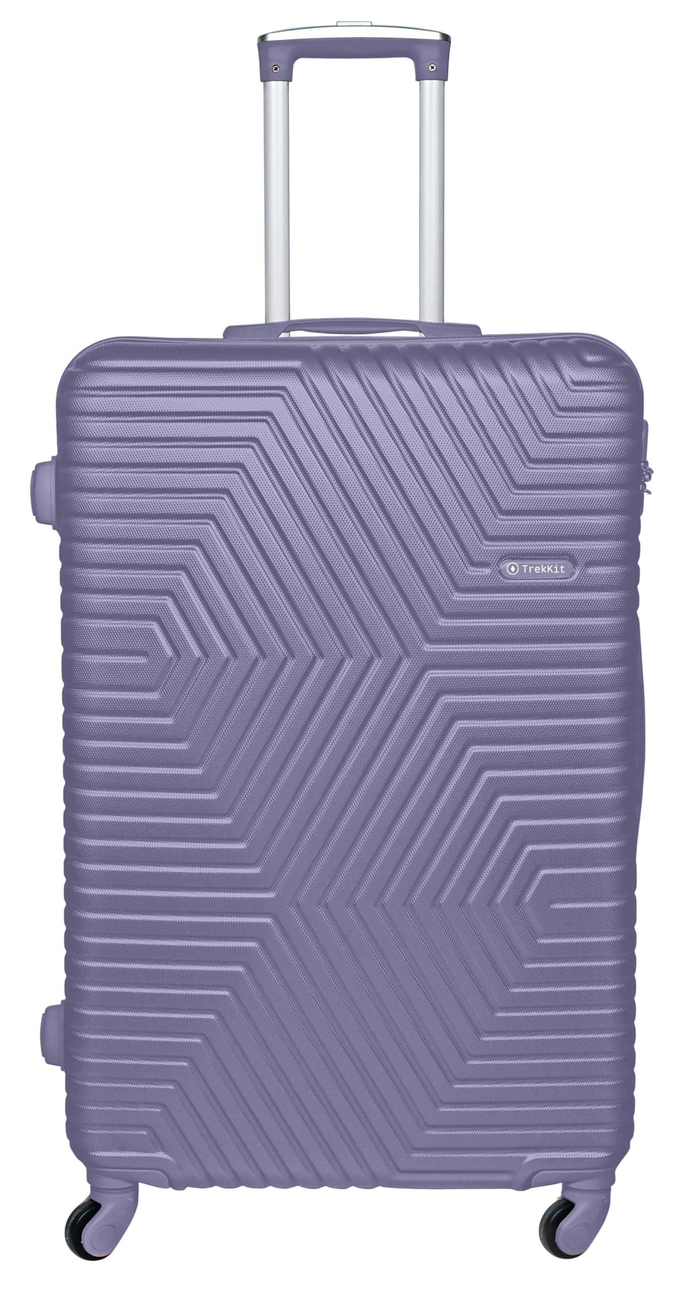 TrekKit Lightweight Carry On Luggage Trolley - Hardshell Hand Carry Spinner Suitcase for Travel | ABS CarryOn Luggage with 4 Spinner Wheels (20 Inch (51 cm), Purple) on Amazon.ae - Price Tracker