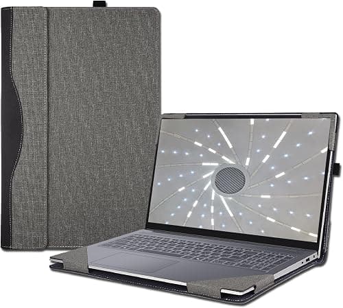 Laptop Cover Case for HP OmniBook X Flip 16 inch NGAI 16-as 16-ar & for OmniBook7 Flip 16-au Sleeve,PU Leather Protective Shell Detachable Notebook PC Bag Accessories (Light Grey) على Amazon.ae - متتبع الأسعار