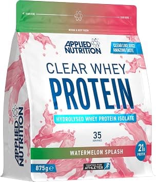 Applied Nutrition Clear Whey Isolate - Whey Protein Isolate, Refreshing High Protein Powder, Fruit Juice Style Flavours (35 Servings, Watermelon Splash) on Amazon - Best Deal Finder