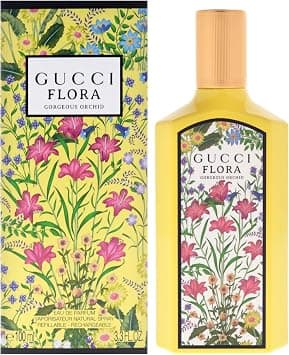 Flora Gorgeous Orchid by Gucci for Women - 3.3 oz EDP Spray (Refillable) on Amazon.ae - Price Tracker
