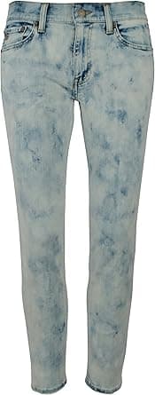 Polo Ralph Lauren Women's Tompkins Skinny Crop Jean-BI-25 Bleached Indigo on Amazon.ae - Price Tracker