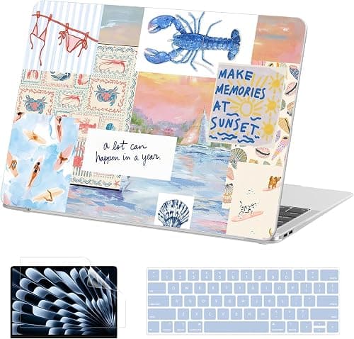 AKIT Pattern Case for MacBook Pro 13 inch M2 M1 2022-2016, Blue Lobster on Amazon.ae - Price Tracker