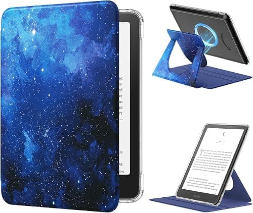 MoKo 360°Rotating Detachable Case for 7" eBook Reader, Blue Starry Sky on Amazon.ae - Price Tracker