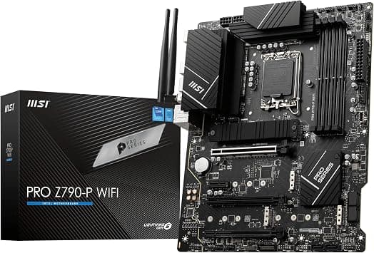 MSI PRO Z790-P WiFi ProSeries Motherboard, Supports 12th/13th Gen Intel Processors, LGA 1700, DDR5, PCIe 5.0, M.2, 2.5Gbps LAN, USB 3.2 Gen2, Wi-Fi 6E, ATX on Amazon.ae - Price Tracker