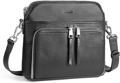 befen Genuine Leather Crossbody Purses for Women, Women's Small Crossbody Shoulder Bag with Built in RFID Wallet on Amazon - Best Deal Finder