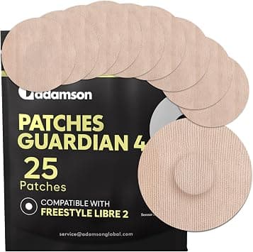 Adamson 25x Guardian Sensor Patches 4 & Libre 2 – Freestyle Libre 2 Waterproof Plasters – Long Lasting Protection, Easy to Apply and Remove – Sports, Swimming, Daily Use – Beige on Amazon.ae - Price Tracker