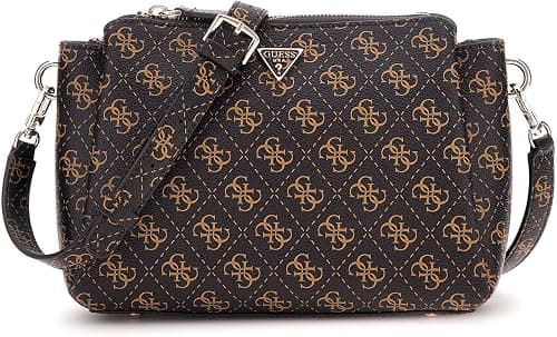 GUESS Womens Noelle Tri-Compartment Crossbody Handbag على أمازون - دليلك لأفضل العروض