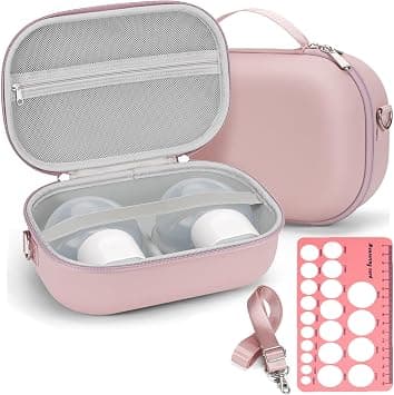 Breast Pump Bag Carrying Case for Hands Free Wearable Breast Pump,Hard Breast Pump Case for Momcozy/Willow/eufy/Security/Medela/TSRETE/Bluefair/Nuliie,Pump Travel Bag with Ruler&Removable Tray on Amazon.ae - Price Tracker