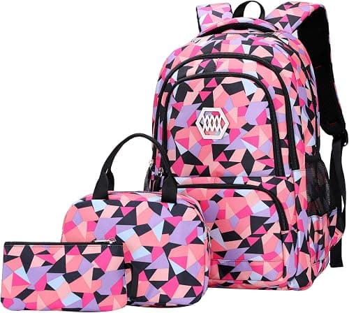JiaYou Girl Flower Printed Primary Junior High University School Bag Bookbag Backpack on Amazon.ae - Price Tracker