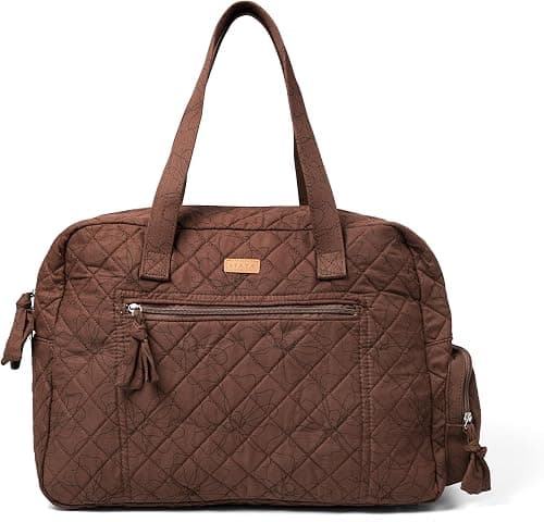 Staya Quilted Duffle Bag - Perfect Travel Companion, Quilted Weekender Bag for Women, on Amazon - Best Deal Finder