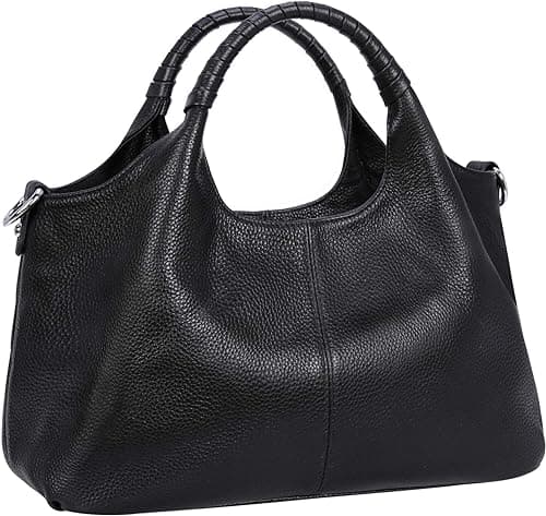 Iswee Genuine Leather Purses and Handbags for Women Shoulder Bag Top Handle Satchel Ladies Hobo Crossbody Bags on Amazon - Best Deal Finder