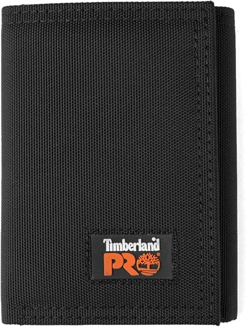 Timberland PRO mens Cordura Velcro Nylon RFID Trifold Wallet With ID Window Wallet on Amazon - Best Deal Finder