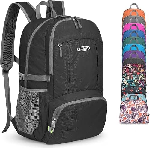 G4Free 40L Hiking Backpack Daypack with Wet Pocket Lightweight Packable Waterproof Handy Foldable Camping Outdoor Travel Large on Amazon.ae - Price Tracker
