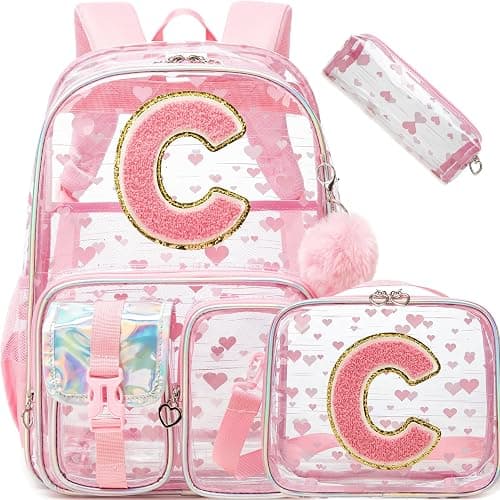 HTgroce Clear Backpacks for Girls School Backpack for Kids See Through Backpacks for Elementary Students on Amazon.ae - Price Tracker
