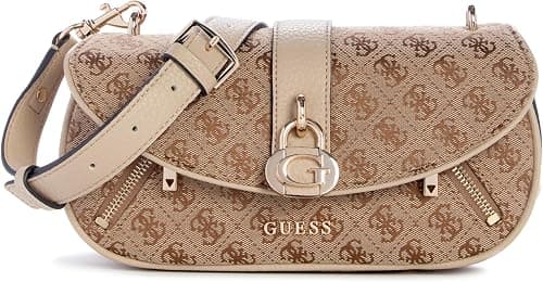 GUESS Womens JESSA FLAP CROSSBODY Handbag (pack of 1) على Amazon.ae - متتبع الأسعار