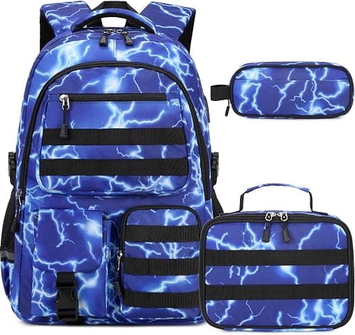DIGOBAY Backpack with Lunch Box, Pencil Cace على Amazon.ae - متتبع الأسعار