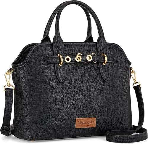 Wrangler Tote Bags for Women Medium Crossbody Purse for Ladies Soft Designer Top-handle Handbags on Amazon.ae - Price Tracker