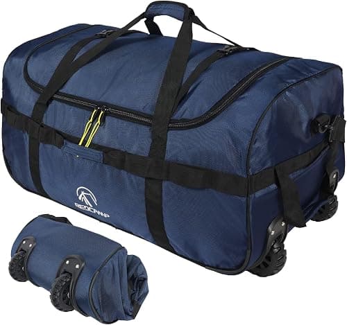 REDCAMP 85L/120L/140L Foldable Duffle Bag with Wheels, Large Travel Duffel Bag on Amazon.sa - Price Tracker