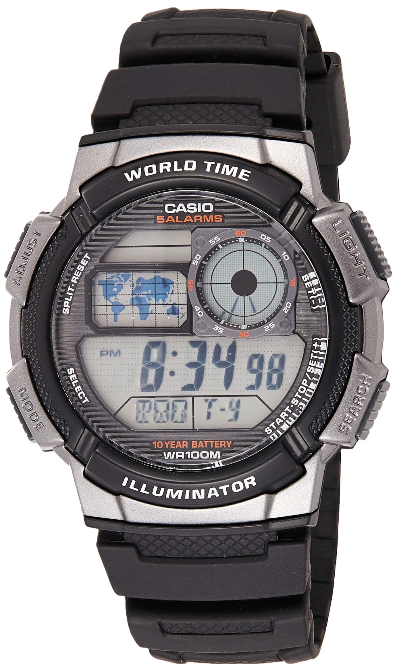 Casio Standard Watch For Men - Digital Resin Band - AE-1000W-1BV on Amazon.ae - Price Tracker