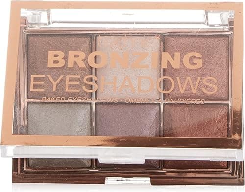 Technic Bronzing Eyeshadow Palette, 6 Colour Baked on Amazon.ae - Price Tracker