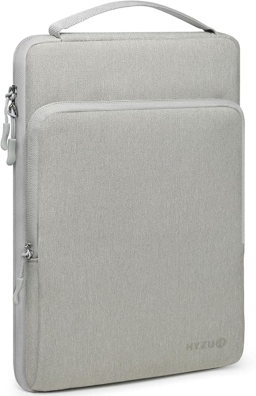 HYZUO 14-15 Inch Laptop Bag Sleeve for MacBook Air 15 M5 A3448 M4 M3 M2 2026-2023, MacBook Pro 15, XPS 14/15 Plus, 15" Surface Laptop, Notebook Case for 14" Dell HP Lenovo Asus Acer, Light Grey on Amazon.ae - Price Tracker