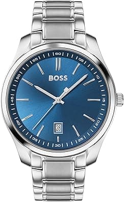 Hugo Boss Jewelry Women Ionic Plated Steel & Crystal Chain Bracelets - 1580273 on Amazon.ae - Price Tracker