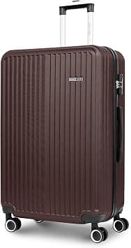 VERTEX Series Lightweight ABS hardside luggage (Coffee, 20 inches) on Amazon.ae - Price Tracker