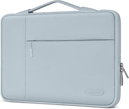 MOSISO Laptop Case 13.3 inch, 13-14 inch Laptop Sleeve with Handle Compatible with MacBook Air/Pro 13 / Pro 14, HP Dell ASUS Lenovo Notebook, Polyester Multifunctional Computer Bag, Baby Blue on Amazon.ae - Price Tracker