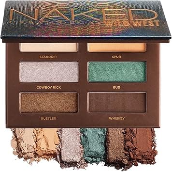 Urban Decay Naked Wild West Mini Eyeshadow Palette - 6 Neutral Travel Size Shades - Rich Pigmented & Ultra Mixable Matte And High Gloss Shimmer - Up To 12 Hours Comfort - Perfect For Travel on Amazon.ae - Price Tracker