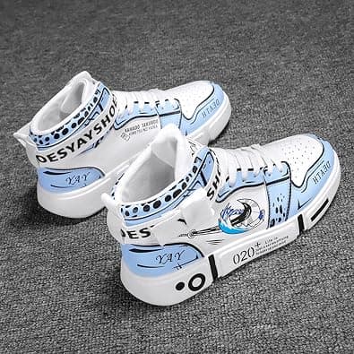 WYLZZZNB09 Anime Sneakers Unisex Streetwear Shoes Men Comic Cosplay Running Casual Shoes on Amazon.ae - Price Tracker