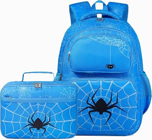 Kids Backpack Boys Girls Backpack with Lunch Box Kindergarten Elementary Middle School Bookbag Toddler Teens 4-14 on Amazon.ae - Price Tracker
