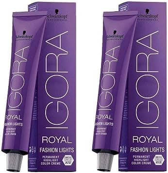 Schwarzkopf Igora Royal Fashion Lights L-00 Pack of 2 (2 x 60 ml) على Amazon.ae - متتبع الأسعار